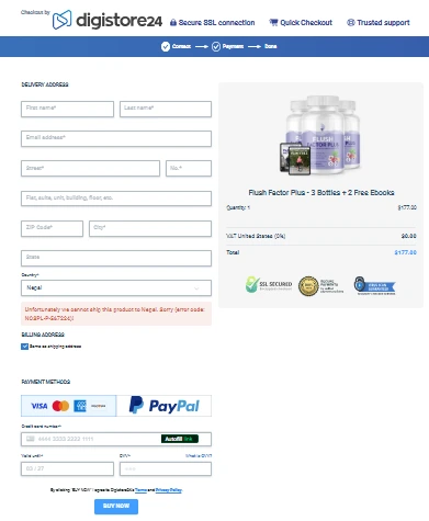 flush factor plus supplement, flush factor, flush factor price